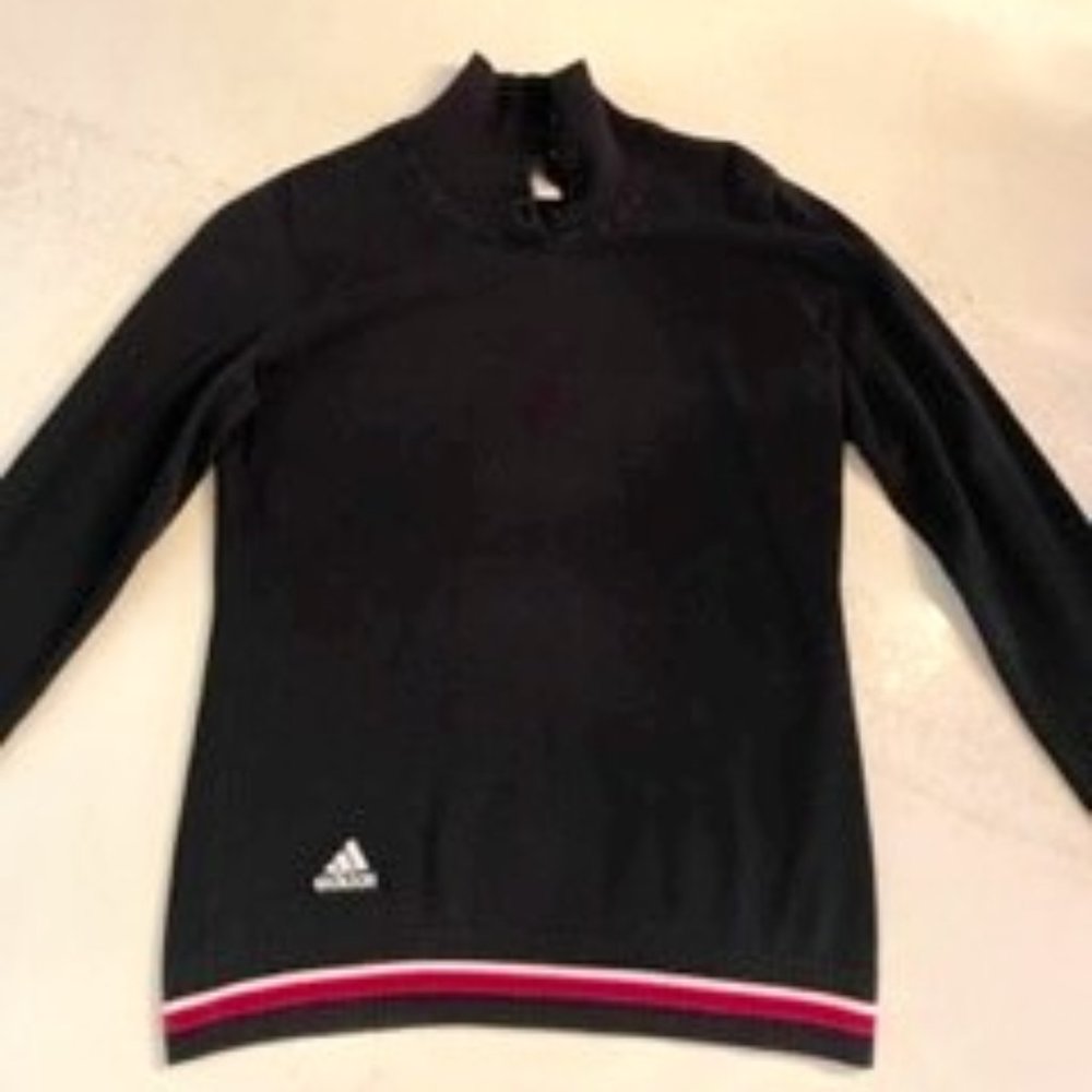 Black Vintage Adidas Golf Sweater size small